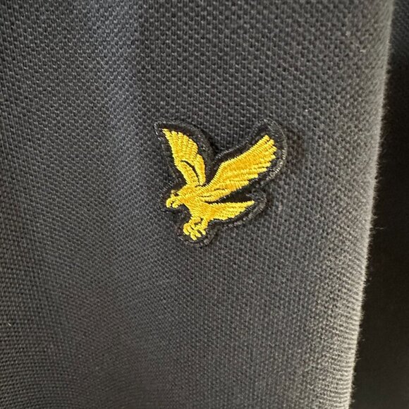 Lyle & Scott Black XXL Men's Polo Shirt  100% Cotton - Picture 6 of 9